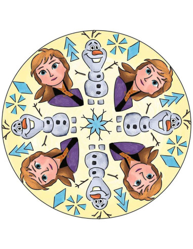 RVSAC29026,Ravensburger - Set De Creatie Midi Mandala Frozen II