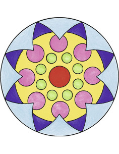 RVSAC29857,Ravensburger - Set De Creatie Mini Mandala Clasic 2