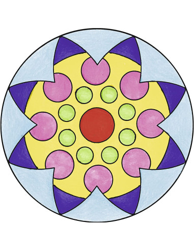 RVSAC29857,Ravensburger - Set De Creatie Mini Mandala Clasic