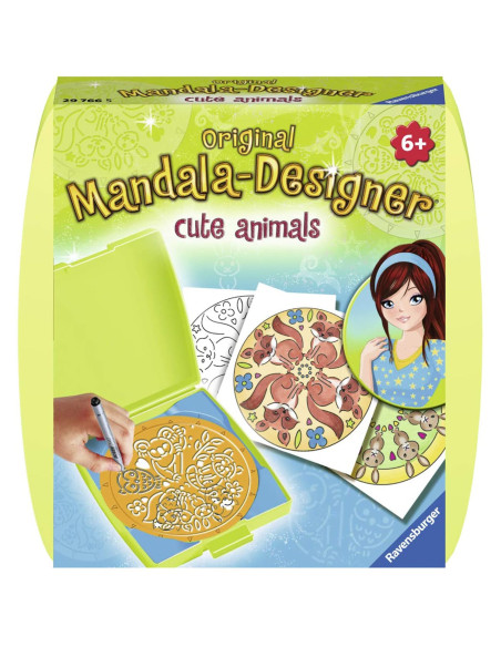 RVSAC29766,Ravensburger - Set De Creatie Mini Mandala Cu Animale