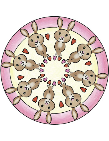 RVSAC29766,Ravensburger - Set De Creatie Mini Mandala Cu Animale
