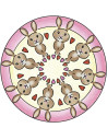 RVSAC29766,Ravensburger - Set De Creatie Mini Mandala Cu Animale