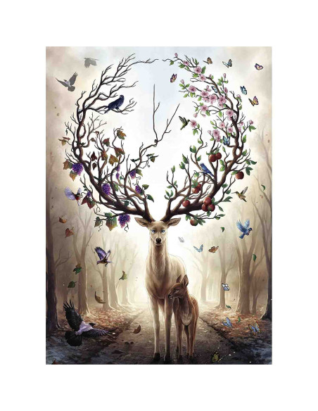 RVSPA15018,Puzzle Cerb Fantastic, 1000 Piese