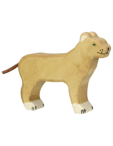 GOKI80140,Leoaica - figurine din lemn de artar si fag