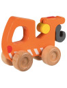 GOKI55884,Masina de tractare - Jucarie din lemn pentru joc de rol