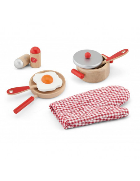 Set accesorii pentru gatit - rosu,50721