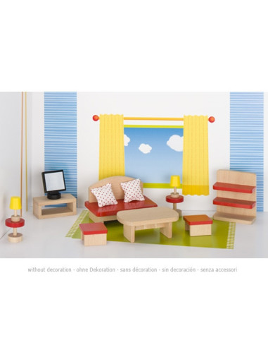 GOKI51716,Joc de rol - Casa papusii - Sufrageria