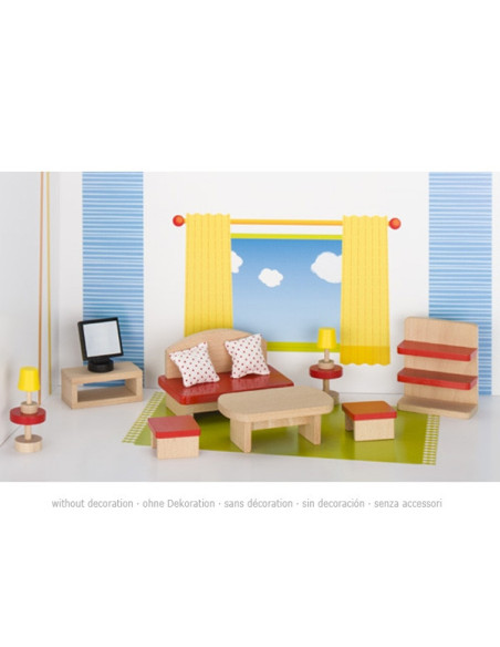 GOKI51716,Joc de rol - Casa papusii - Sufrageria