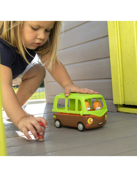 KLR700203,Autobuzul aventurii din Klorofil - Adventure Bus - Set joc de rol si imaginatie
