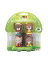 KLR700300,Familia de ursuleti Browny - Pawpaw Family - Set figurine joc de rol