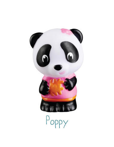 KLR700304,Familia de ursuleti Panda - Set figurine joc de rol