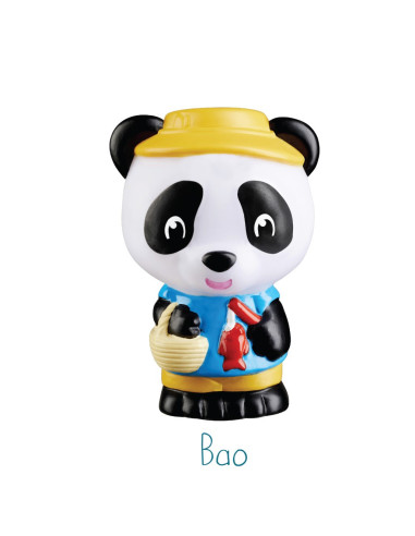 KLR700304,Familia de ursuleti Panda - Set figurine joc de rol