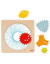 GOKI58440,Instrument educativ pentru desenat - Spirograf