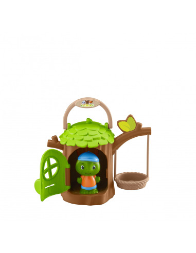 KLR700400,Set Joc Cabana din Copac cu figurina Klorofil