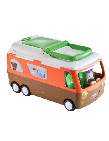KLR700213,Casuta pe roti - Masina de jucarie pentru camping Klorofil