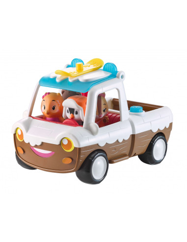 KLR700216,Set Masina Pick-up de Jucarie cu Zapada din universul Klorofil