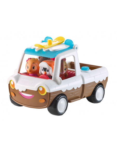 KLR700216,Set Masina Pick-up de Jucarie cu Zapada din universul Klorofil