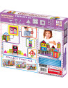 SPM0630,Set de constructie magnetic Supermag Casuta mea, 83 piese