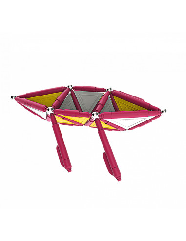 SPM0157,Set de constructie magnetic Supermag Trendy, 116 piese