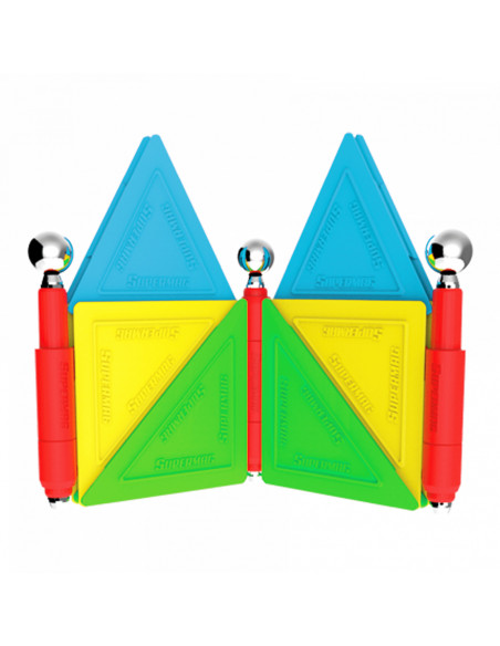 SPM0181,Set de constructie masini cu piese magnetice Supermag, 50 piese