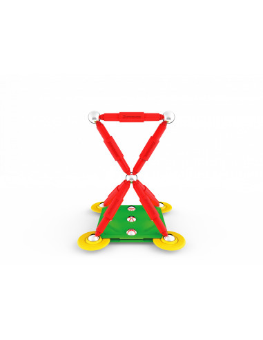 SPM0413,Set de constructie magnetic Supermag Classic, 27 piese