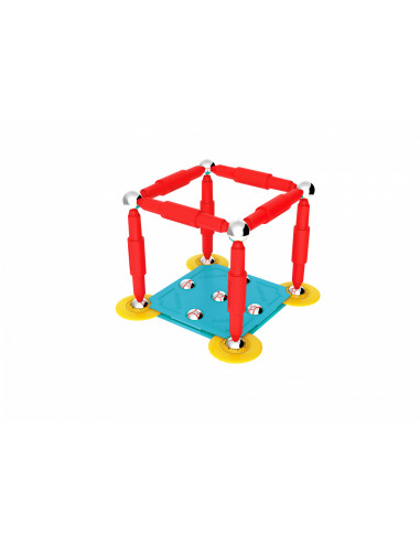 SPM0413,Set de constructie magnetic Supermag Classic, 27 piese