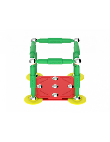 SPM0401,Set de constructie magnetic Supermag Classic, 72 piese