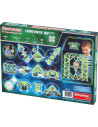 SPM0410,Set de constructie magnetic Supermag Glow, 98 piese
