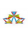 SPM0650,Set de constructie magnetic Supermag Projects Multicolor, 30 piese