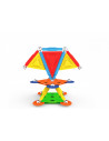 SPM0650,Set de constructie magnetic Supermag Projects Multicolor, 30 piese