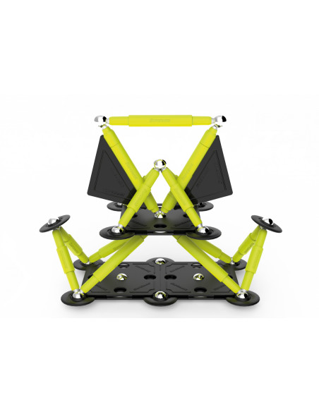 SPM0655,Set de constructie magnetic Supermag Projects Tehnicolor, 60 piese