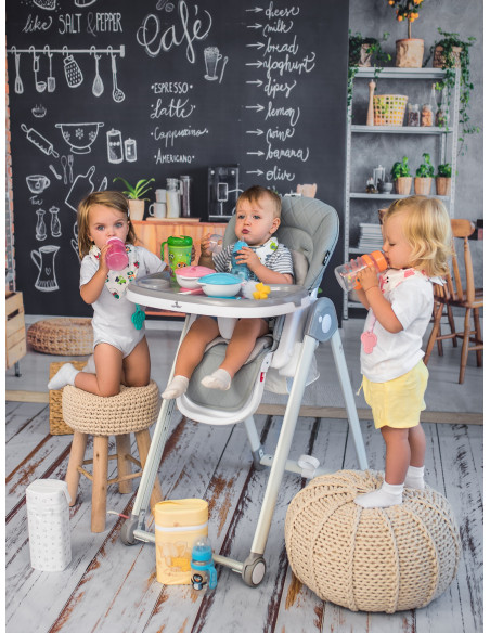 10100372325,Scaun de masa, Party, reglabil, cadru aluminiu, Cool Grey Leather 10100372325,Scaun de masa, Party, reglabil, cadru aluminiu, Cool Grey Leather
