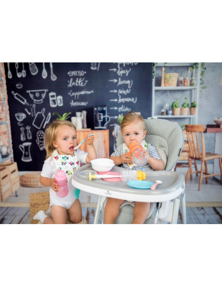 10100372325,Scaun de masa, Party, reglabil, cadru aluminiu, Cool Grey Leather 10100372325,Scaun de masa, Party, reglabil, cadru aluminiu, Cool Grey Leather