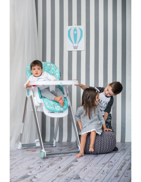 10100372325,Scaun de masa, Party, reglabil, cadru aluminiu, Cool Grey Leather 10100372325,Scaun de masa, Party, reglabil, cadru aluminiu, Cool Grey Leather