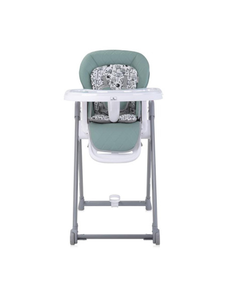 10100372334,Scaun de masa, Party, reglabil, cadru aluminiu, Iceberg Green Leather