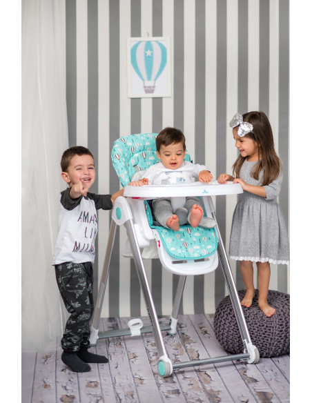 10100372330,Scaun de masa, Party, reglabil, cadru aluminiu, Mellow Rose Leather