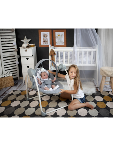 10090062396,Leagan, Portofino, electric si muzical, Peach Beige Stars