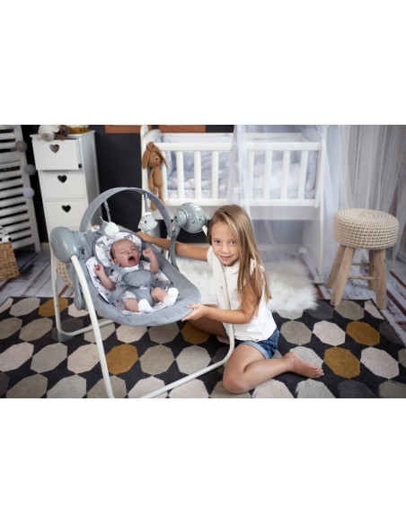 10090062396,Leagan, Portofino, electric si muzical, Peach Beige Stars