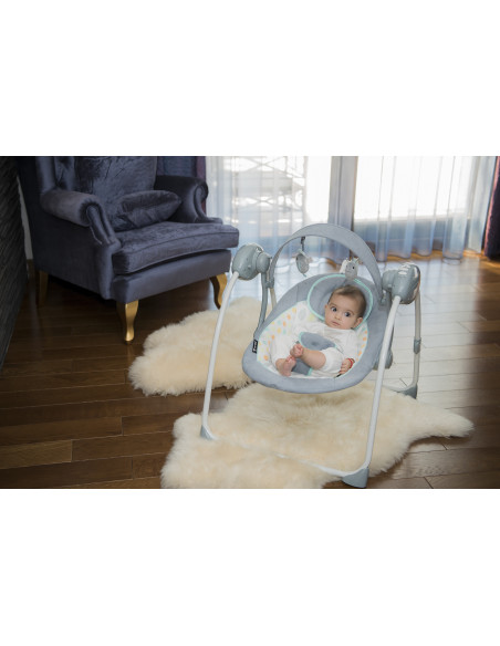 10090062396,Leagan, Portofino, electric si muzical, Peach Beige Stars