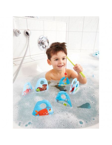 Set de pescuit Creaturile Marine, Haba,303606 Set de pescuit Creaturile Marine, Haba,303606