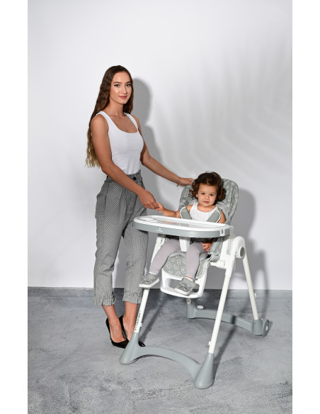 10100412321,Scaun de masa, Campanella, reglabil, 6-36 luni, Capri Lemons