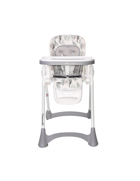 10100412322,Scaun de masa, Campanella, reglabil, 6-36 luni, Grey Parrots