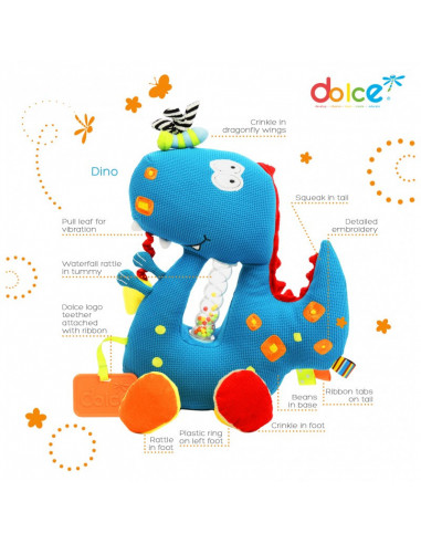 Dino, jucarie interactiva cu activitati, Dolce,95113