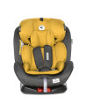 10071452341,Scaun auto Lyra Isofix, rotativ 360 grade, 0-36 kg, Black & Lemon Curry