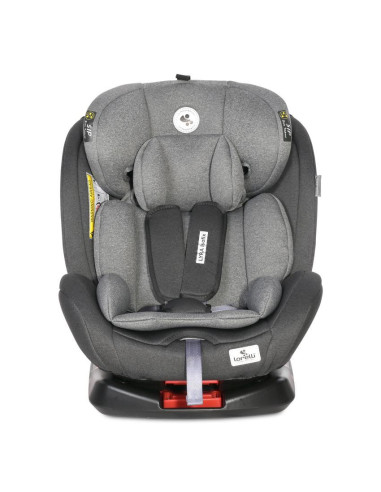 10071452339,Scaun auto Lyra Isofix, rotativ 360 grade, 0-36 kg, Black & Grey