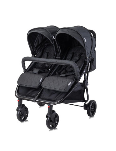 10021542305,Carucior pentru gemeni Duo, Black