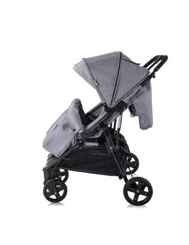 10021542386,Carucior pentru gemeni Duo, Cool Grey