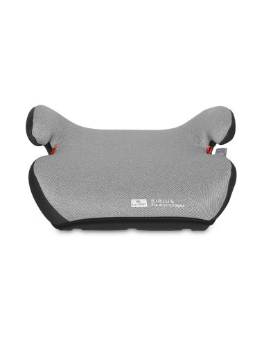 10071472342,Inaltator auto Sirius Fix, 22-36 Kg, sistem Isofix, Grey Black