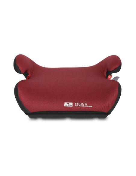 10071472358,Inaltator auto Sirius Fix, 22-36 Kg, sistem Isofix, Red