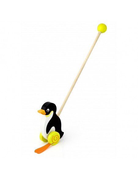 Jucarie de impins - Pinguin, Viga,50962 Jucarie de impins - Pinguin, Viga,50962